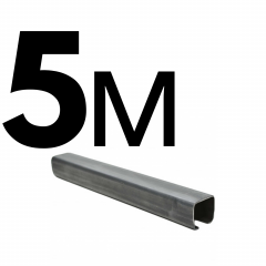 КАВ Направляющая для откатных ворот длинной 5 метров(толщина 3 мм) КАВ Направляющая для откатных ворот длинной 5 метров(толщина 3 мм)